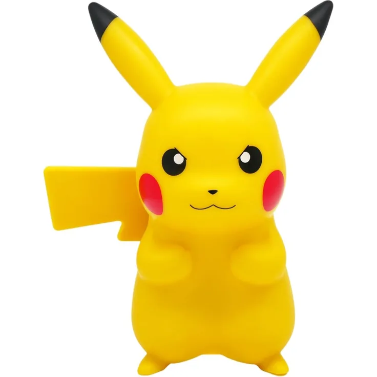 Teknofun Pokmon - PIKACHU LED Einzigartige 3D-LED-Lampe in Form von Pikachu mit einer Höhe von 25 cm - ein offiziell lizenziertes Produkt von The Pokmon Company.