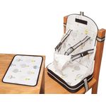 Polar Gear Baby Tragbare Sitzerhöhung - Hochsitz für Überall, mit Integr. Tasche - für Kleinkinder von 1-3 Jahre, blau 371 993