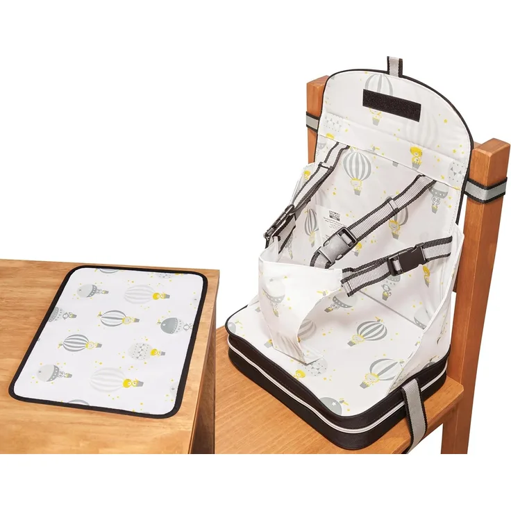 Polar Gear Baby Tragbare Sitzerhöhung - Hochsitz für Überall, mit Integr. Tasche - für Kleinkinder von 1-3 Jahre, blau 371 993