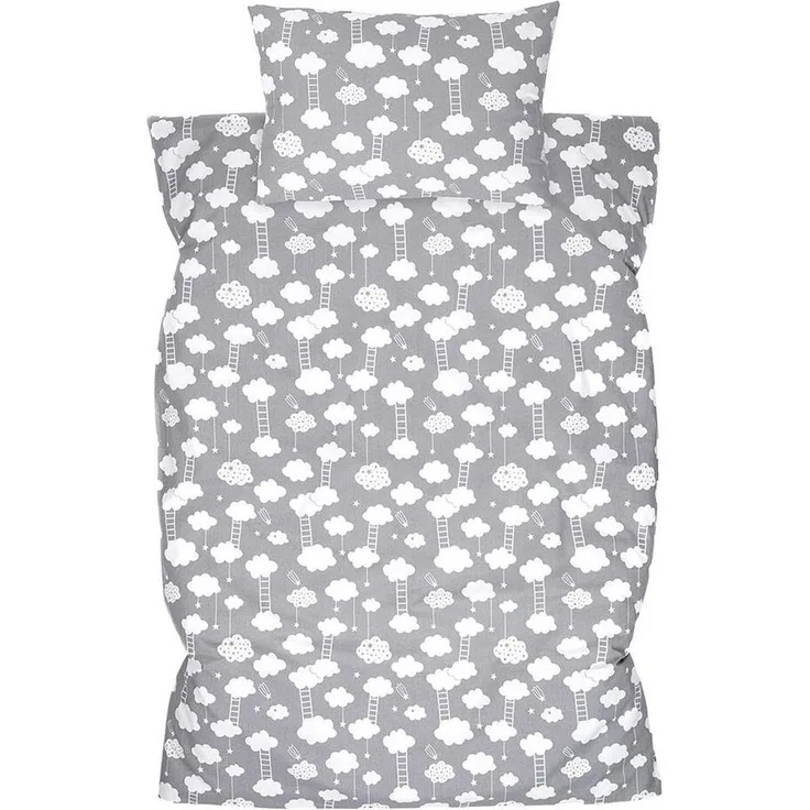 Amilian Bettwäsche Bettbezug 100 x 135 cm, Kopfkissenbezug 40 x 60 cm, 2 teilig, 100% Baumwolle