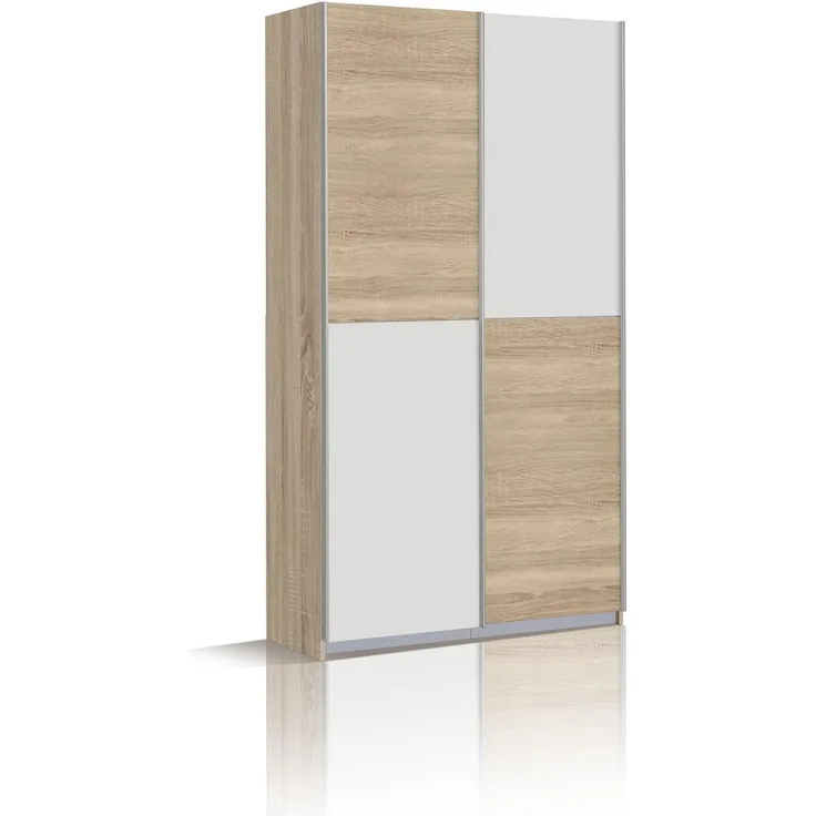 OHS722x4-Q45F Kleiderschrank Schwebetürenschrank Ohio Eiche