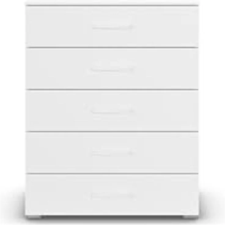 rauch Aditio Box, Kommode, 5 Schubladen, mit Softclose-Funktion, Farbe Weiß, BxHxT 80x100x43cm – Bild 6