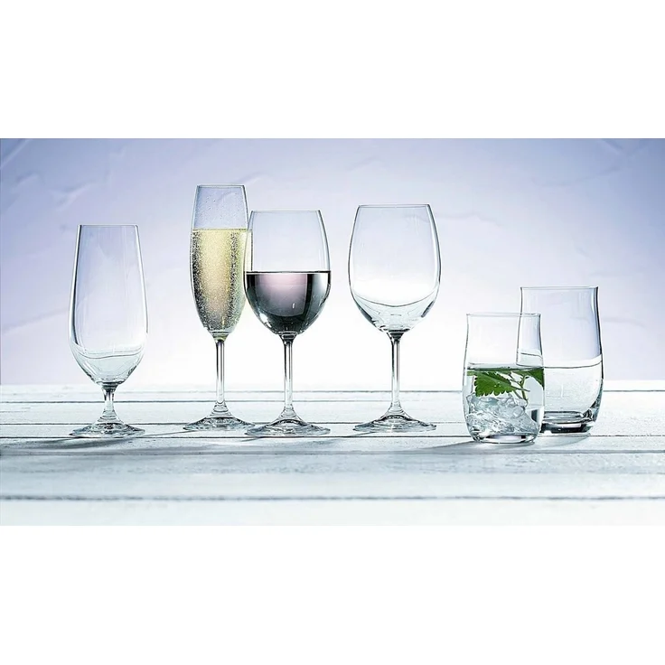 BOHEMIA SELECTION Longdrinkglas SIMPLY, 380 ml Fassungsvermögen, Glas, Spülmaschinengeeignet – Bild 3
