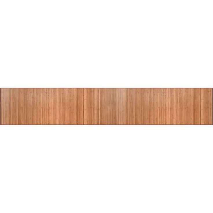 vidaXL Teppich Rechteckig Natur 70x400 cm Bambus 376883 – Bild 2
