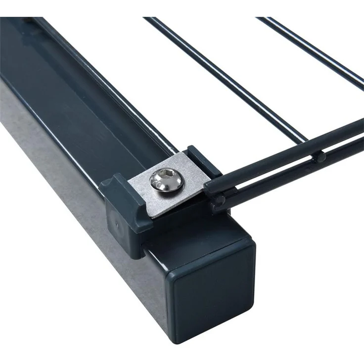 Doppelstabmattenzaun Gitterzaun Drahtgitter 80 cm RAL 7016 Gartenzaun Stabmatten – Bild 3