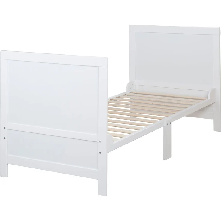 roba Kombi-Kinderbett EASY SLEEP - 70 x 140 cm - inkl. Umbauecken - Weiß – Bild 3