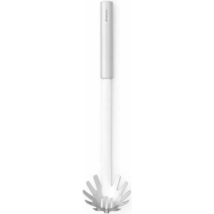 Brabantia Spaghettilöffel Profile, Kochutensil, Küchenhelfer, Stahl, Matt Steel, 32. 6 cm, 250644