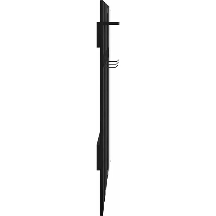 vidaXL Wandmontierter nachttisch Wandmontiert Schwarz Eichen-Optik 874508 – Bild 5