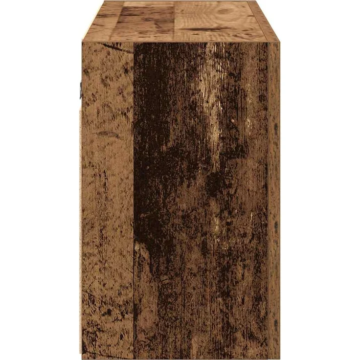 vidaXL Bad-Wandschrank Altholz-Optik 100x25x40 cm Holzwerkstoff 860110 – Bild 6