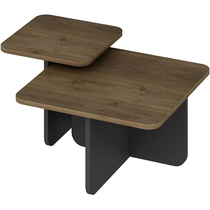Skye Decor 'Luvi - 20455' Couchtisch, Rahle / Anthrazit, 40,6 x 40,35 x 40,6 cm – Bild 7