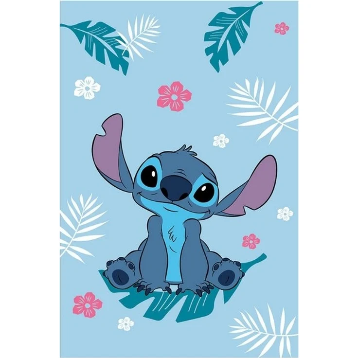 Lilo & Stitch Decke Weiche Fleecedecke 100x150 cm für Kinder & Erwachsene – Bild 2