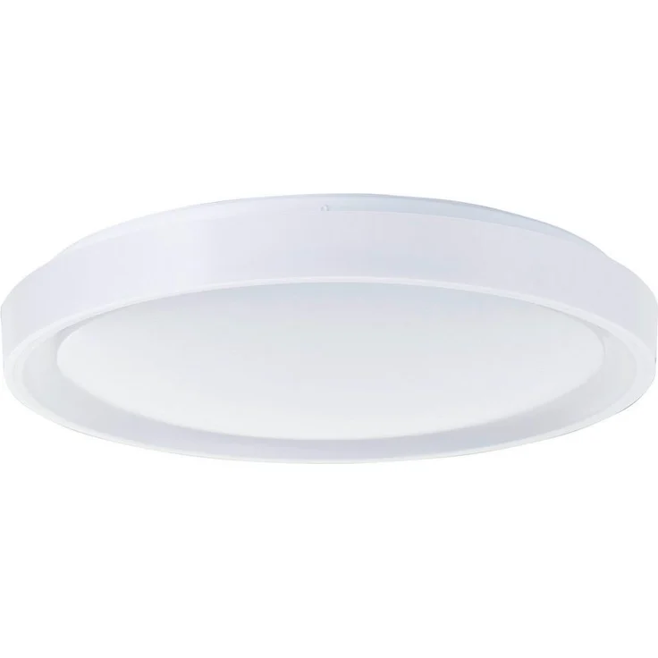 Brilliant LED Deckenleuchte Floco, CCT - über Fernbedienung, Dimmfunktion, Nachtlichtfunktion, RGB, Timerfunktion, LED fest integriert, warmweiß - kaltweiß, 50 cm, 3600 lm, 3000-6500 K, CCT, RGB, dimmbar, weiß – Bild 1