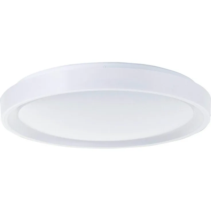 Brilliant LED Deckenleuchte Floco, CCT - über Fernbedienung, Dimmfunktion, Nachtlichtfunktion, RGB, Timerfunktion, LED fest integriert, warmweiß - kaltweiß, 50 cm, 3600 lm, 3000-6500 K, CCT, RGB, dimmbar, weiß