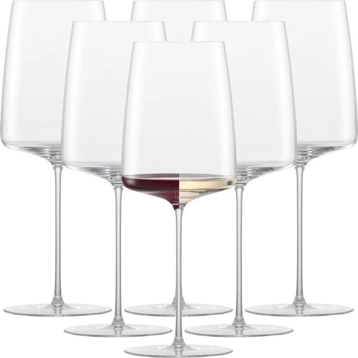 Zwiesel Glas SIMPLIFY Weinglas kraftvoll & würzig 6er Set – Bild 1