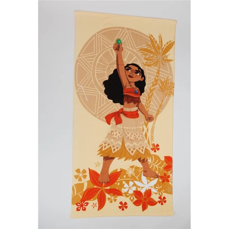 Vaiana Strandtuch – 70x140 cm 100% Polyester für den perfekten Strandtag – Bild 3