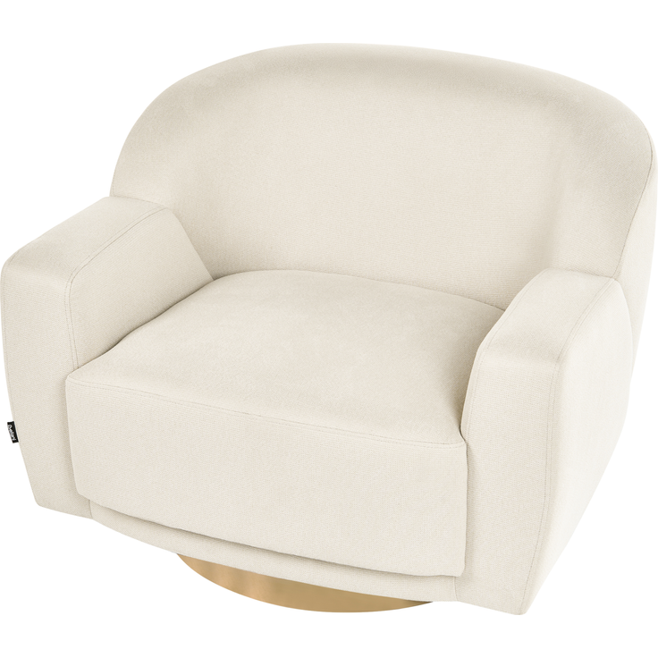 Sessel LEJRE Stoff Hellbeige – Bild 6