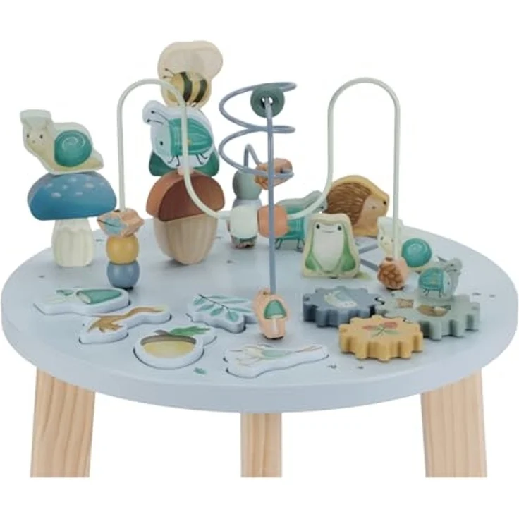 Little Dutch 'Forest Friends' Aktivitätentisch Multi, Holz, 39 x 39 x 54 cm – Bild 2