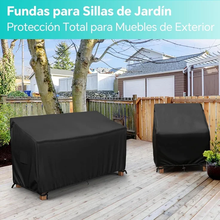 Gartenbank Abdeckung 600D Oxford Wasserdicht – Bild 6