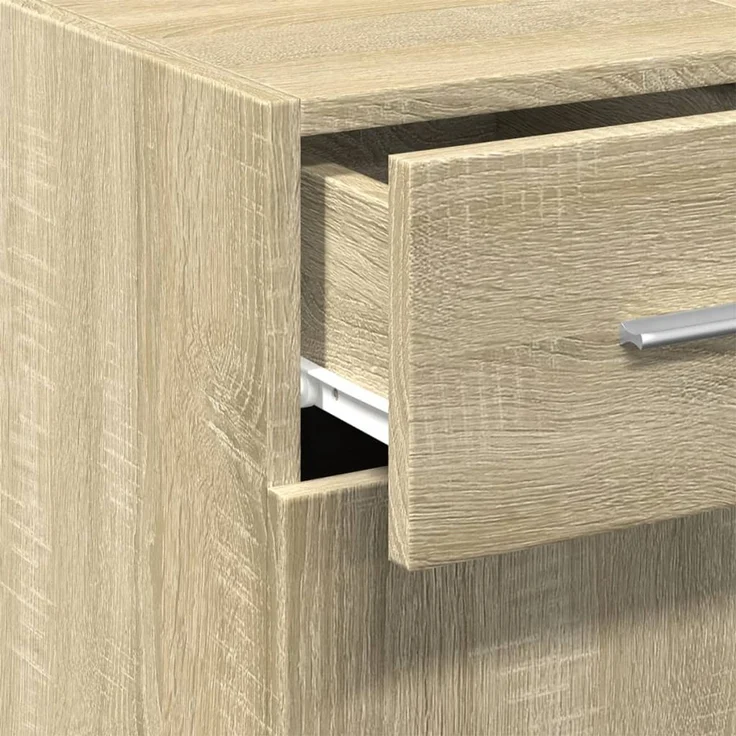vidaXL Sideboard Sonoma-Eiche 30x42,5x93 cm Holzwerkstoff 846273 – Bild 6
