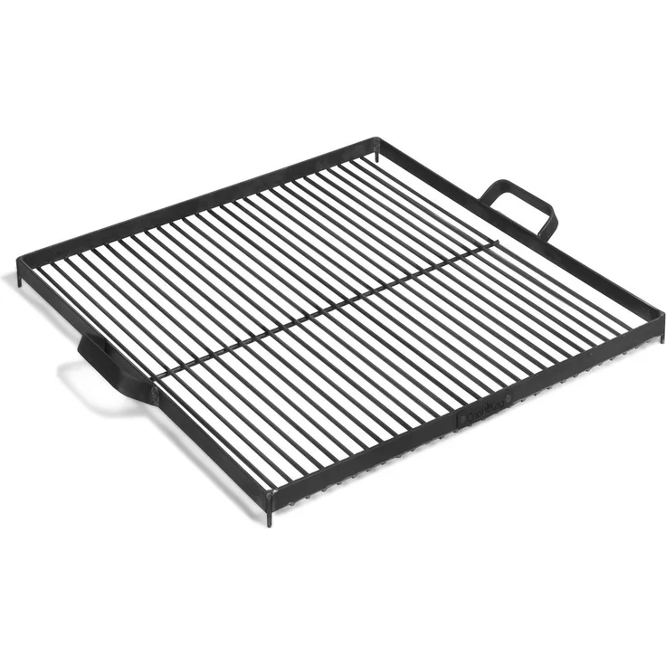 Grillrost aus Rohstahl 58x58 cm für Feuerschale 80 cm