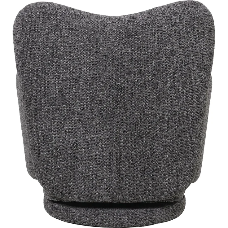 LC Home Sessel »Vegas« Webstoff dunkelgrau – drehbarer Polstersessel & Relaxsessel mit Armlehnen – Bild 5
