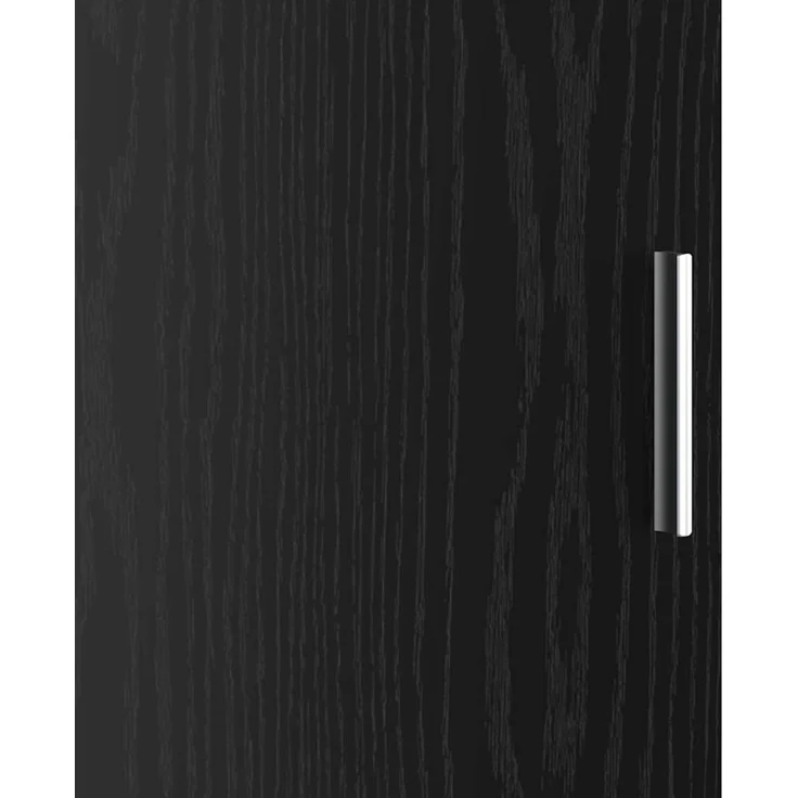 vidaXL Highboard Schwarz Eichen-Optik 31,5 x 32 x 122,5 cm 869347 – Bild 8