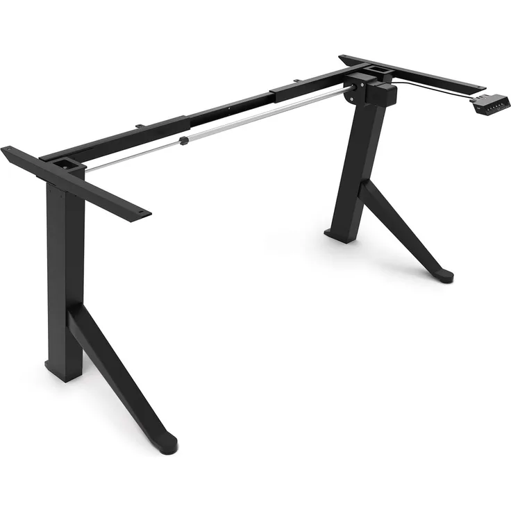 Tischgestell höhenverstellbar elektrisch, höhenverstellbarer Schreibtisch Gestell, Gaming Tisch höhenverstellbar schwarz - Ultimate Setup®