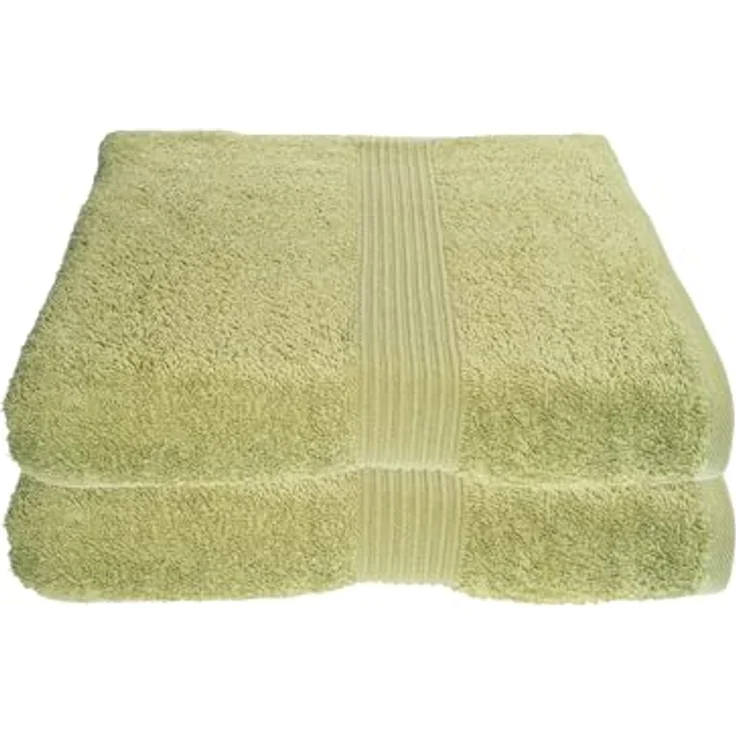 Julie Julsen Badetuch 2-Badetuch-Lindgrün-Badetuch 100 x 150 cm, Baumwolle (2-St) – Bild 2