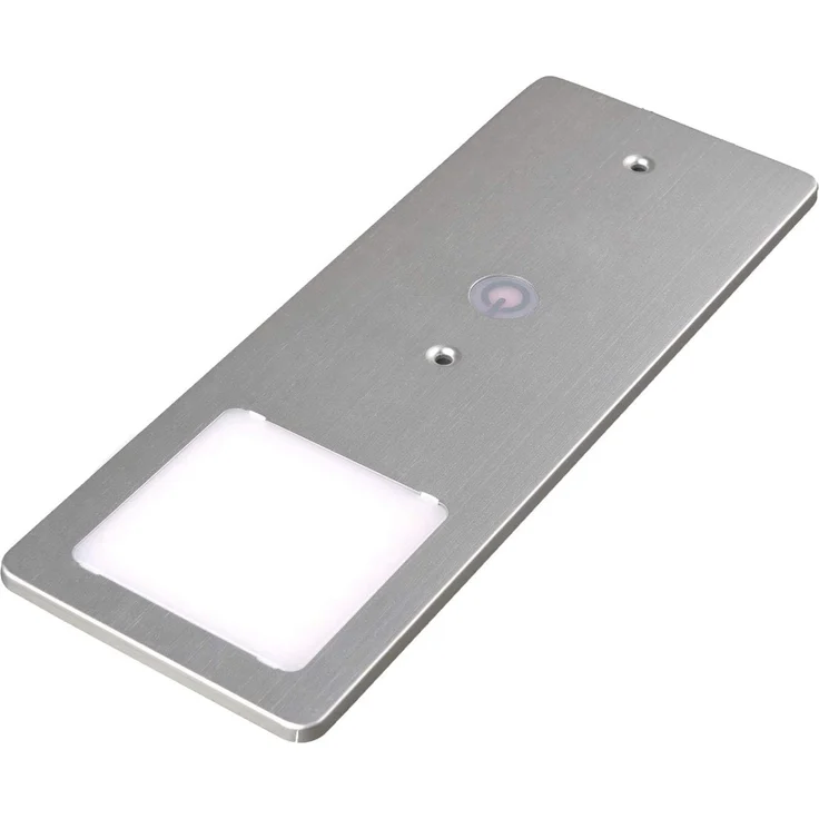 kalb LED Unterbauleuchte Silber 5W - sehr flache Küchenleuchte mit Touch-Dimmfunktion, 1er Set neutralweiß, neutralweiss – Bild 1
