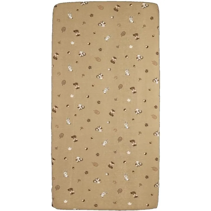 Meyco Spannbettlaken Print - Jersey - Forest Anima