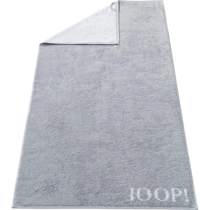JOOP! Duschtuch Classic Frottierkollektion - 80x150 cm, Walkfrottier Grau