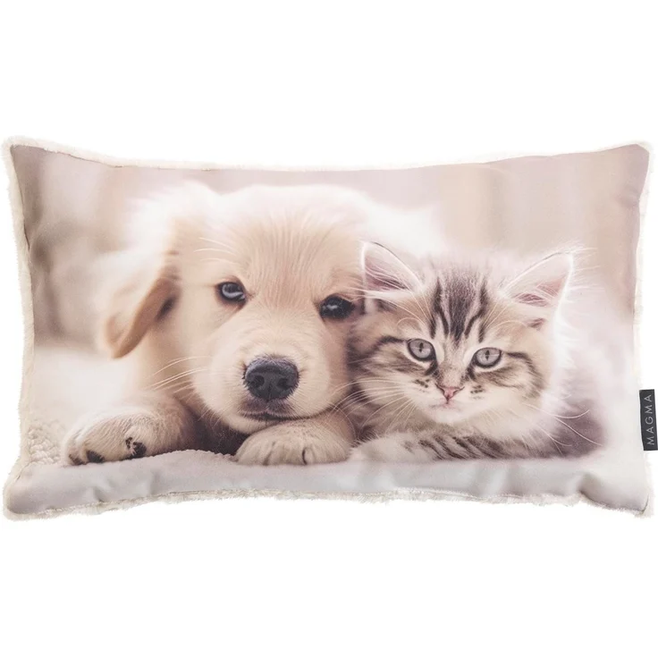 MAGMA Dekokissen Pets Friends ca. 30 x 50 cm – Bild 1