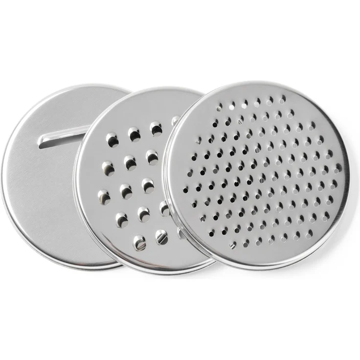 Homeware Vorratsdosen 8-teilig, Edelstahl silber, 50 x 20 x 50 cm, mit Deckel und Einsätzen – Bild 2