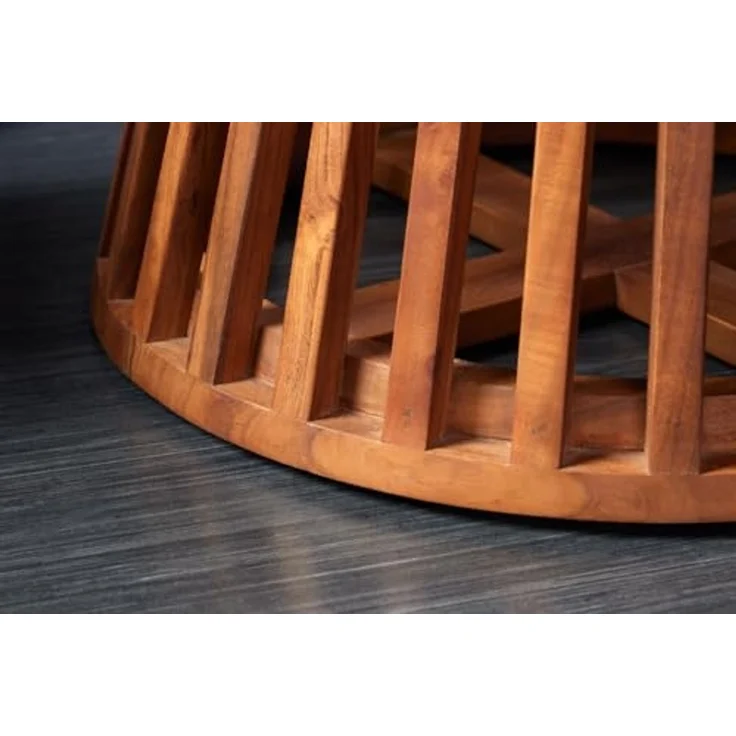 riess-ambiente Esstisch MAISON JADE Ø130cm natur (Einzelartikel, 1-St), Esszimmer · Massivholz · Akazie · rund · Scandinavian Design – Bild 5