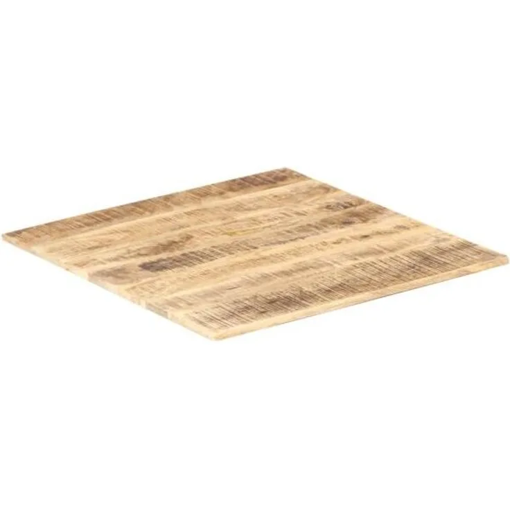 vidaXL Tischplatte Massivholz Mango 15-16 mm 60x60 cm 286009