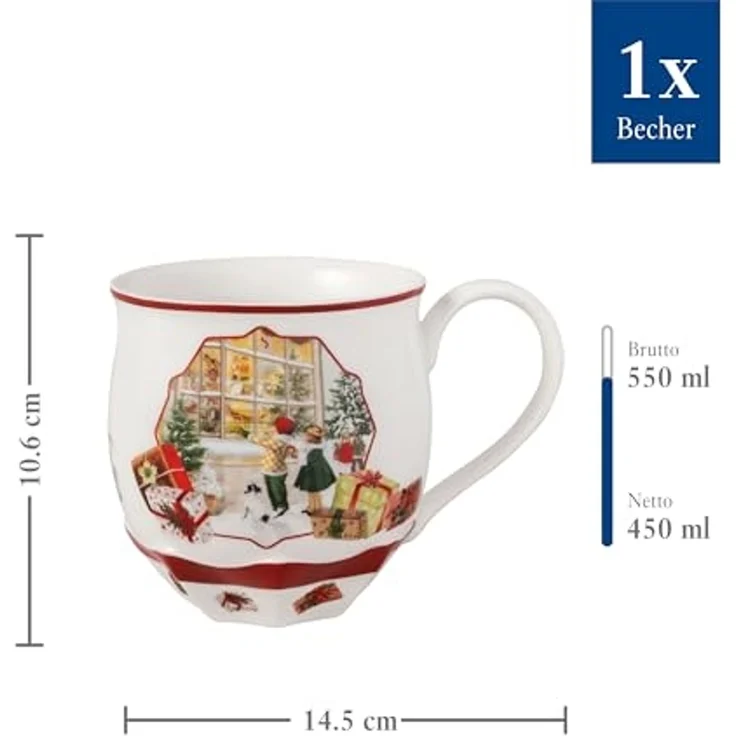 Villeroy & Boch Henkelbecher Toys Fantasy Spielzeugladen – Bild 4