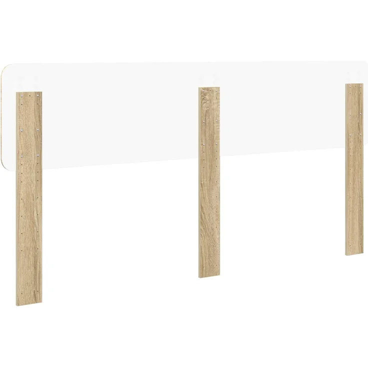 vidaXL Kopfteil Sonoma-Eiche Holzwerkstoff 90 x 183 x 3 cm Braun (Art-Nr 888509) – Bild 6