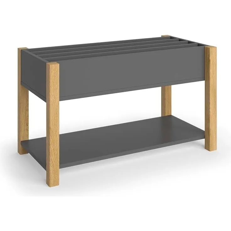 Kinderregal Malia Grau 80 x 46 cm Vitalispa