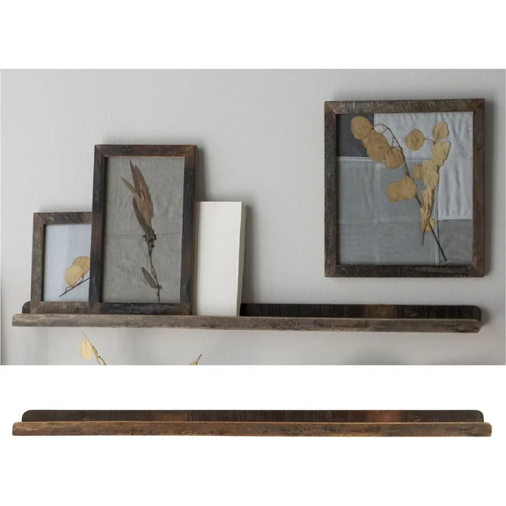 Regal Wandregal Bilderregal Holz Unika Alt L90xH3,7xT8cm Ib Laursen 21007-00