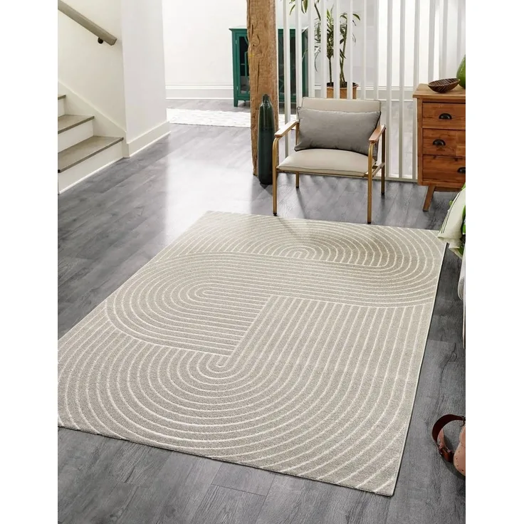 the carpet Teppich Santo Plus, rechteckig, Höhe: 5 mm, Plus moderner robuster In und Outdoor Teppich