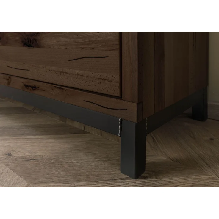 Sideboard Kernbuche 175x45x85 tabacco braun geölt VILLANDERS #208 – Bild 6
