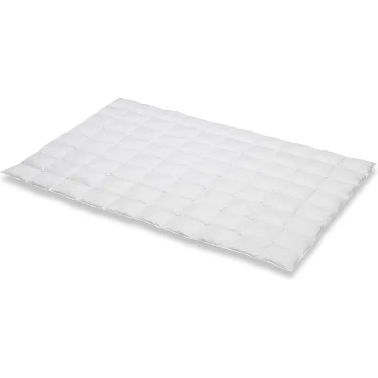 BettwarenShop Daunen Sommerdecke Premium leicht, Füllung: 90% Daunen, 10% Federn|155x220 cm