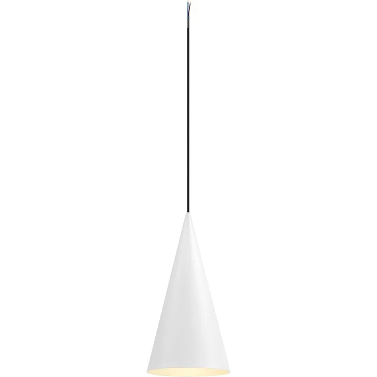 SLV MAGICO 20, Pendelleuchte, E27, Pendellänge 180cm, 1x max. 10W, matt weiß - Pendelleuchten