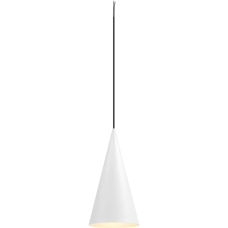SLV MAGICO 20, Pendelleuchte, E27, Pendellänge 180cm, 1x max. 10W, matt weiß - Pendelleuchten