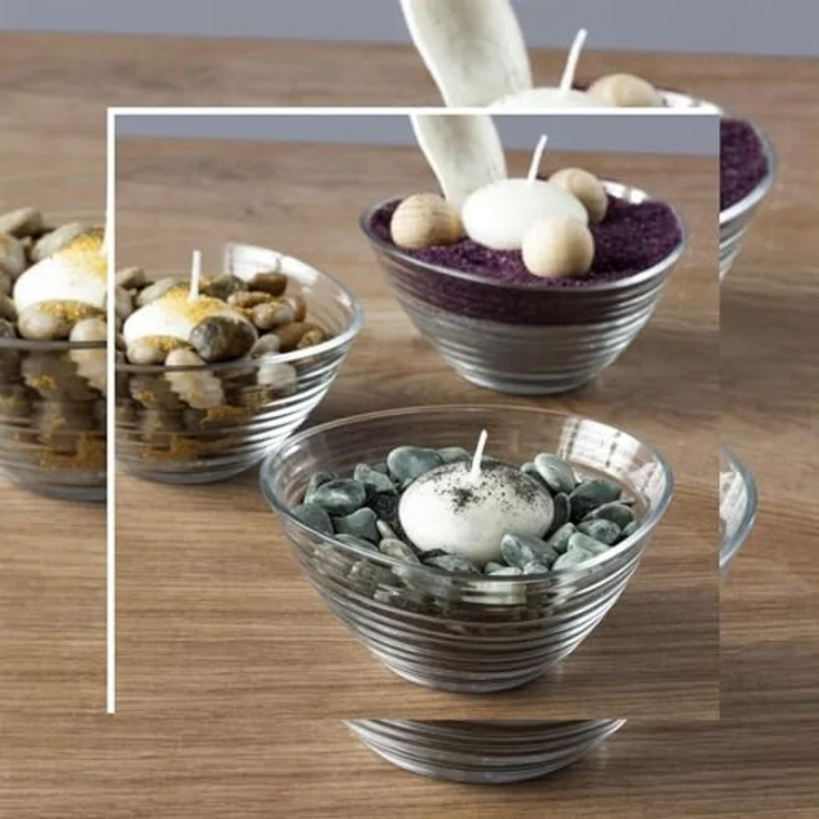 LAV Dessertschale Derin Glasschalen – 300 ml (10 1/4 oz), 6er Set, Glas, (6er-Set, 6-tlg), Rillenmuster, spülmaschinengeeignet, ideal für Desserts, Snacks, Dips – Bild 4