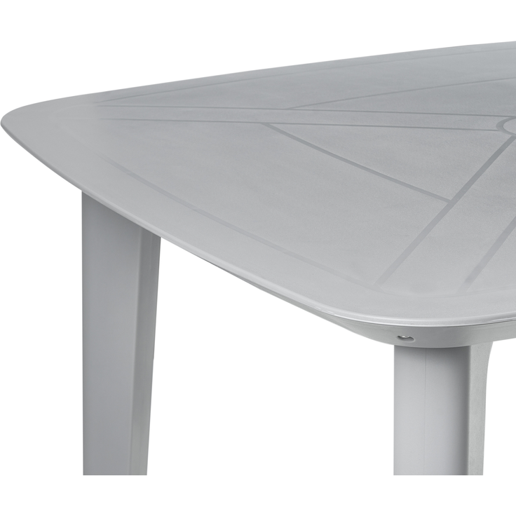 Gartentisch SORICO 86 cm 86 cm Grau – Bild 5