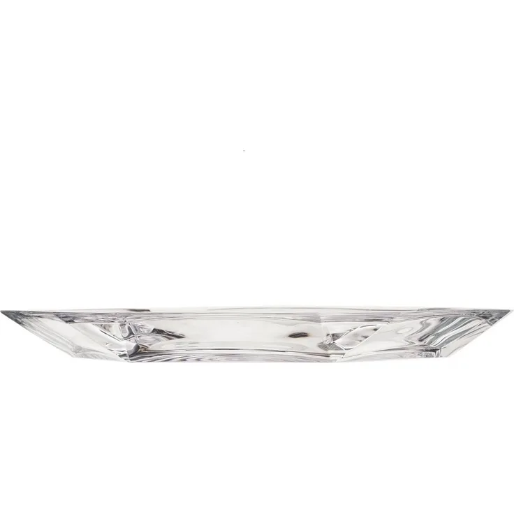 Pasabahce Crystallin Reflection Servierplatte aus hochwertigem Glas - ø30 cm