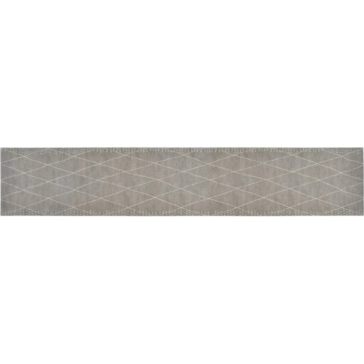 vidaXL Küchenteppich Waschbar Raute 60x300 cm Samt 136566 – Bild 2