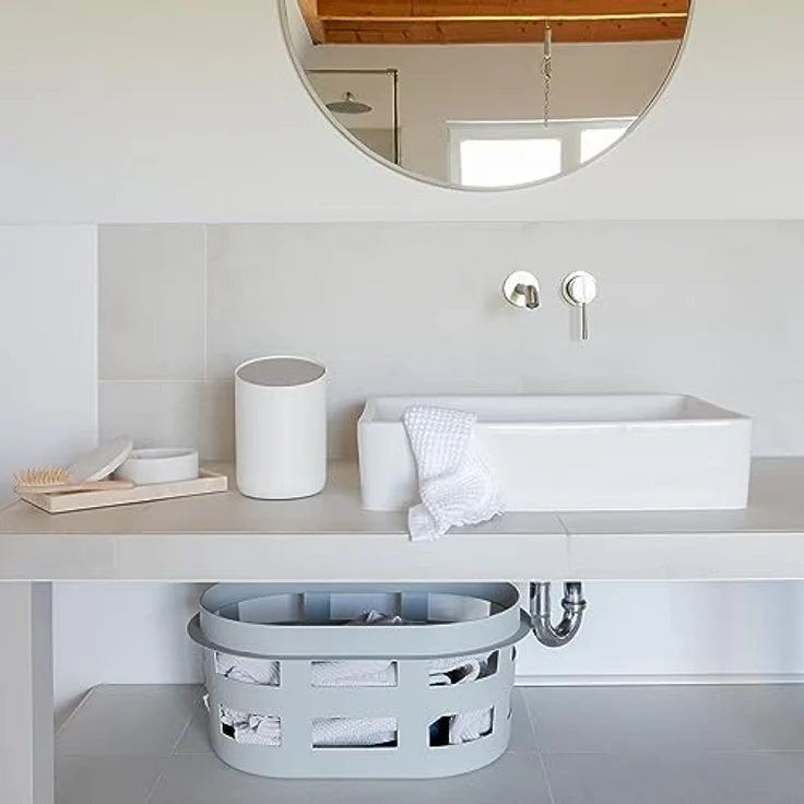 KAZAI. Kosmetikeimer ABS, Mini-Kosmetikeimer aus ABS, Rutschfest und mit Smart-Beutelfunktion – Bild 7