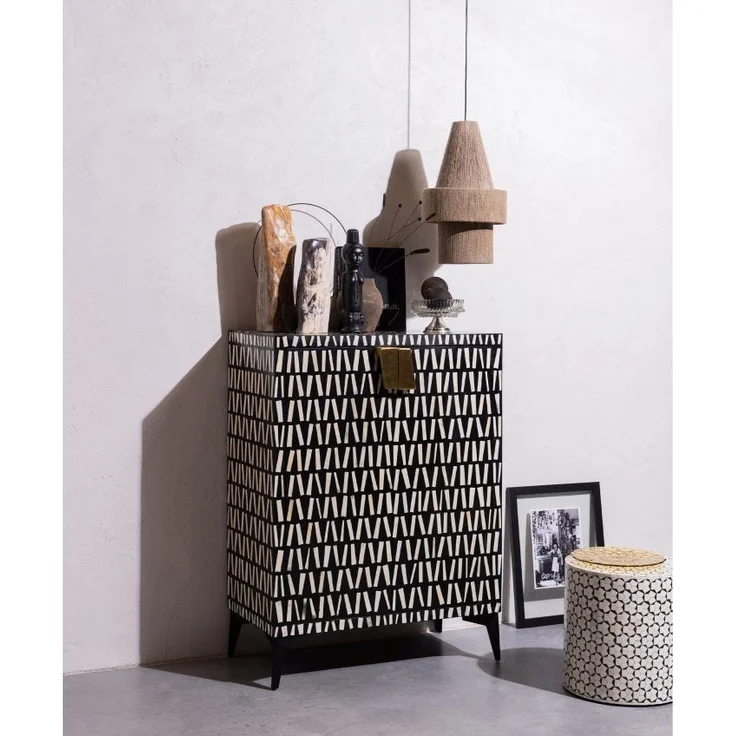 Beistelltisch Neva aus Carb-MDF, Ø 37 cm – Bild 3